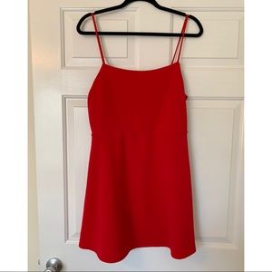 Spaghetti Strap Mini Dress